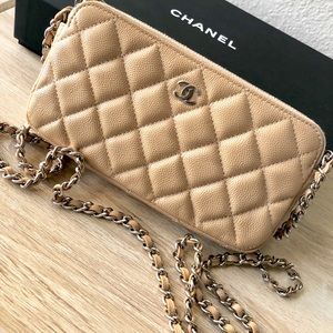 Chanel Clutch with chain